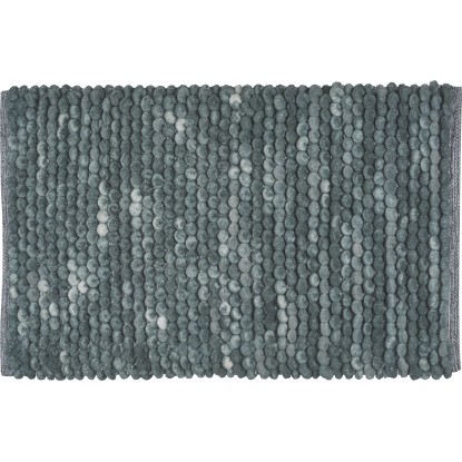 baliv Koupelnová předložka, šedá, polyester, 50 x 80 cm