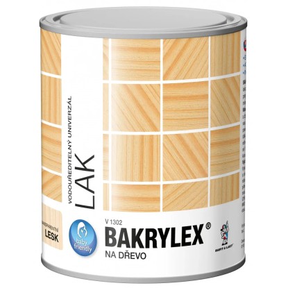 BAKRYLEX Bezbarvý lak na dřevo V1302 Univerzál mat 600 g
