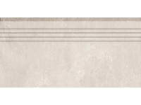 Euro Stone Schodová dlažba Denver glazovaná matná bílá, 30 x 60 cm