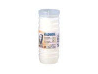 Litá náplň do hřbitovní lampy Madona, bílá, 200 g
