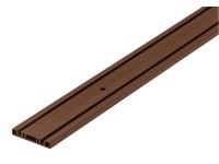 Dvojitý vodicí profil Slide Line 55 plast hnědý Dvojitý vodicí profil Slide Line 55 plast hnědý