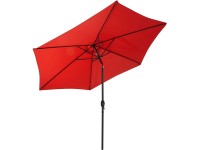 Gartenfreude Slunečník se 6 vzpěrami, červená, pr. 270 cm