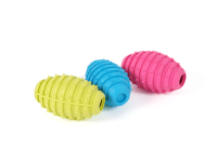 Olala Pets Gumové kousátko pro psa - rugby 10 cm