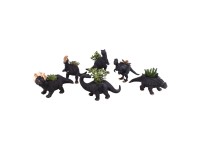 Sukulenty v dinosauří nádobě různé druhy pr. květináče 10 cm Sukulenty v dinosauří nádobě různé druhy pr. květináče 10 cm