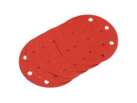 LUX-TOOLS Brusné papíry pro excentrické brusky 125 mm K40 LUX-TOOLS Brusné papíry pro excentrické brusky 125 mm K40