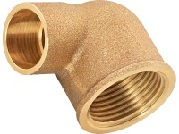 Pájecí koleno 90 ° 4090G červený bronz, pr. 18 mm x 24,1 mm (Rp 3/4), 1 ks Pájecí koleno 90 ° 4090G červený bronz, pr. 18 mm x 24,1 mm (Rp 3/4), 1 ks