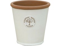 Keramický květináč Country Garden Pottery krémová pr. 31 x 31 cm