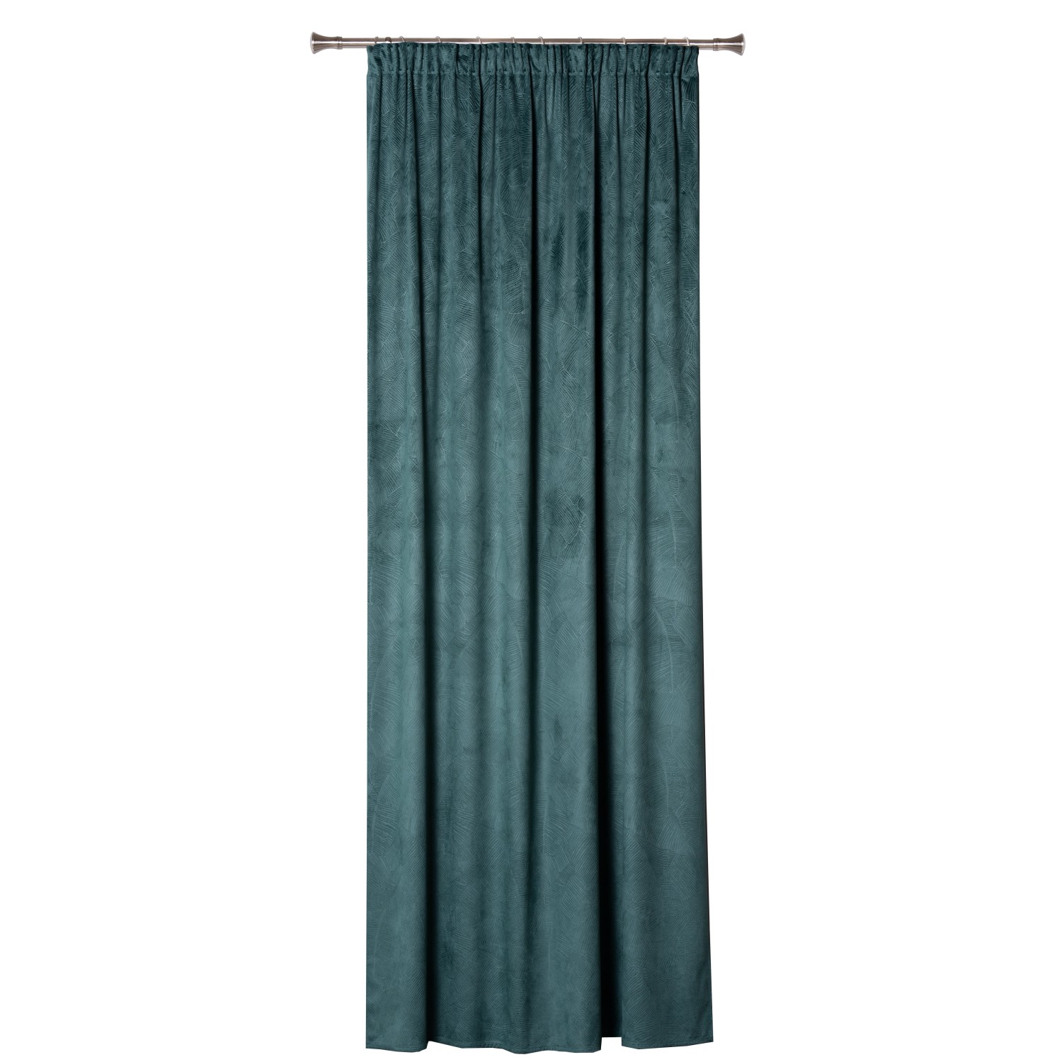 SPLENDID Závěs GOMERA s páskou, zelená, 200 x 245 cm