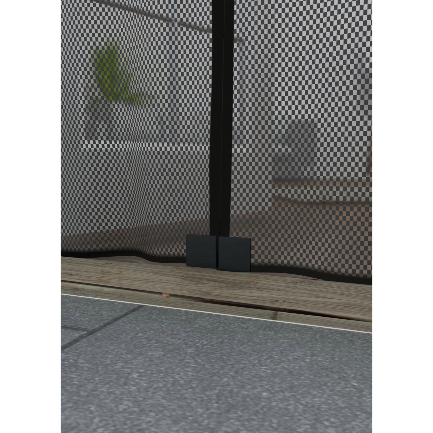 OBI Magnetický závěs proti hmyzu, antracitová, 235 x 95 cm