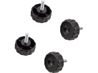 Krytky na nožičky pro hollywoodskou houpačku Jerona, pr. 50 mm, 4 ks