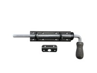 Domax Zástrčka vratová s pružinou a dřevěnou koncovkou WSP 260 černá 300 x 50mm Domax Zástrčka vratová s pružinou a dřevěnou koncovkou WSP 260 černá 300 x 50mm