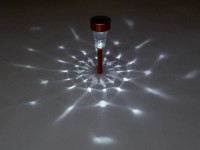 OBI LED solární svítidlo s trnem Cameri měděné