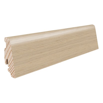 Living by HARO Soklová lišta dýha dub světle bílý olejovaný 58 x 19 x 2200 mm