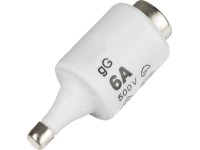 Pojistka D11/E27 6 A setrvačná, 5 ks