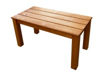 Nízký stolek Atlanta, borovice, 50 x 50 x 100 cm