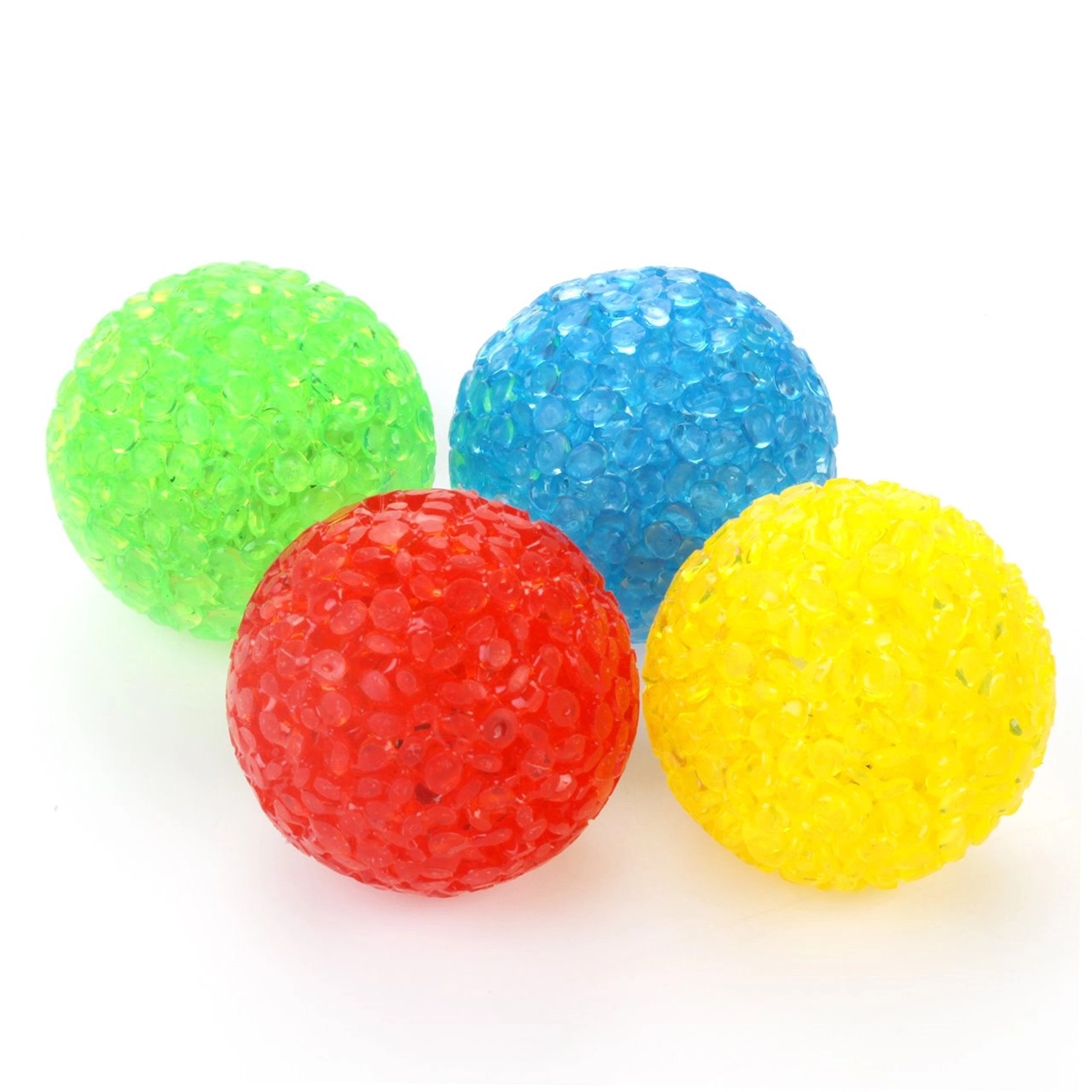 Olala Pets Míček Galaxy s rolničkou 4 cm, 4 ks