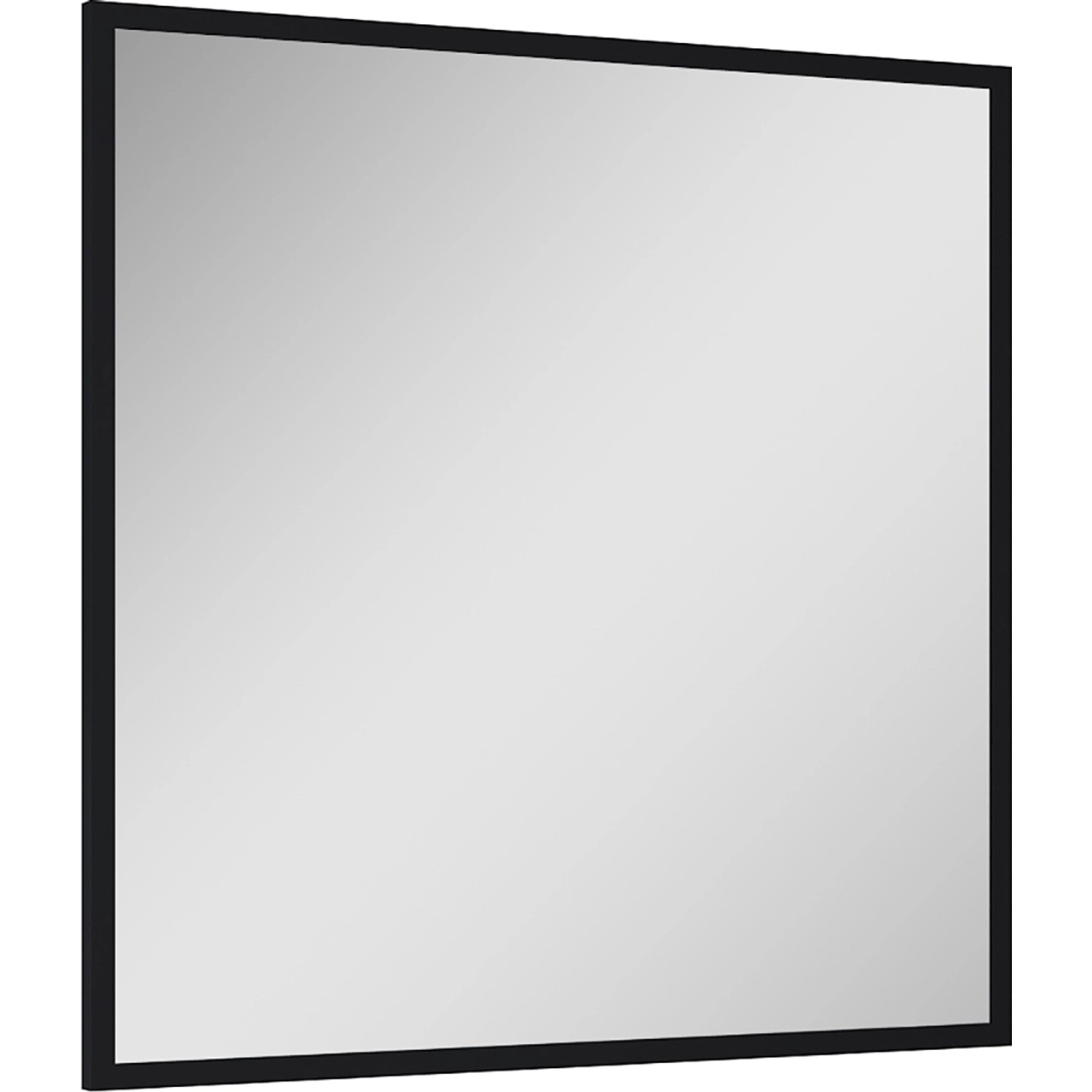 Elita Zrcadlo s černým rámem 19mm, 80 x 80 cm