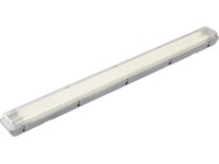 LED svítidlo do vlhkých prostor IP65 2x18W 4000K 3900lm, šedá, 126,5 cm LED svítidlo do vlhkých prostor IP65 2x18W 4000K 3900lm, šedá, 126,5 cm