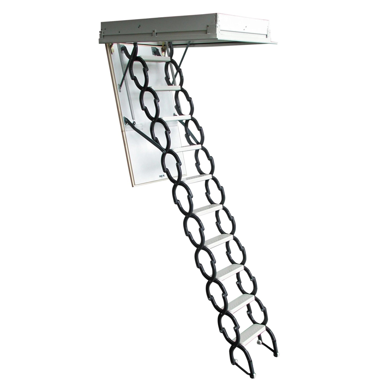 Minka STAIRS Standardní nůžkové půdní schody Euro Star 90 x 90 cm, max. 300 cm