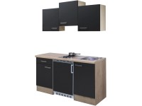Flex-Well Kuchyně Lara 150 cm/typ 1 - lednice/varná deska