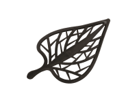 Crearreda 3D samolepící dekorace na zeď lístky, 15 ks Crearreda 3D samolepící dekorace na zeď lístky, 15 ks