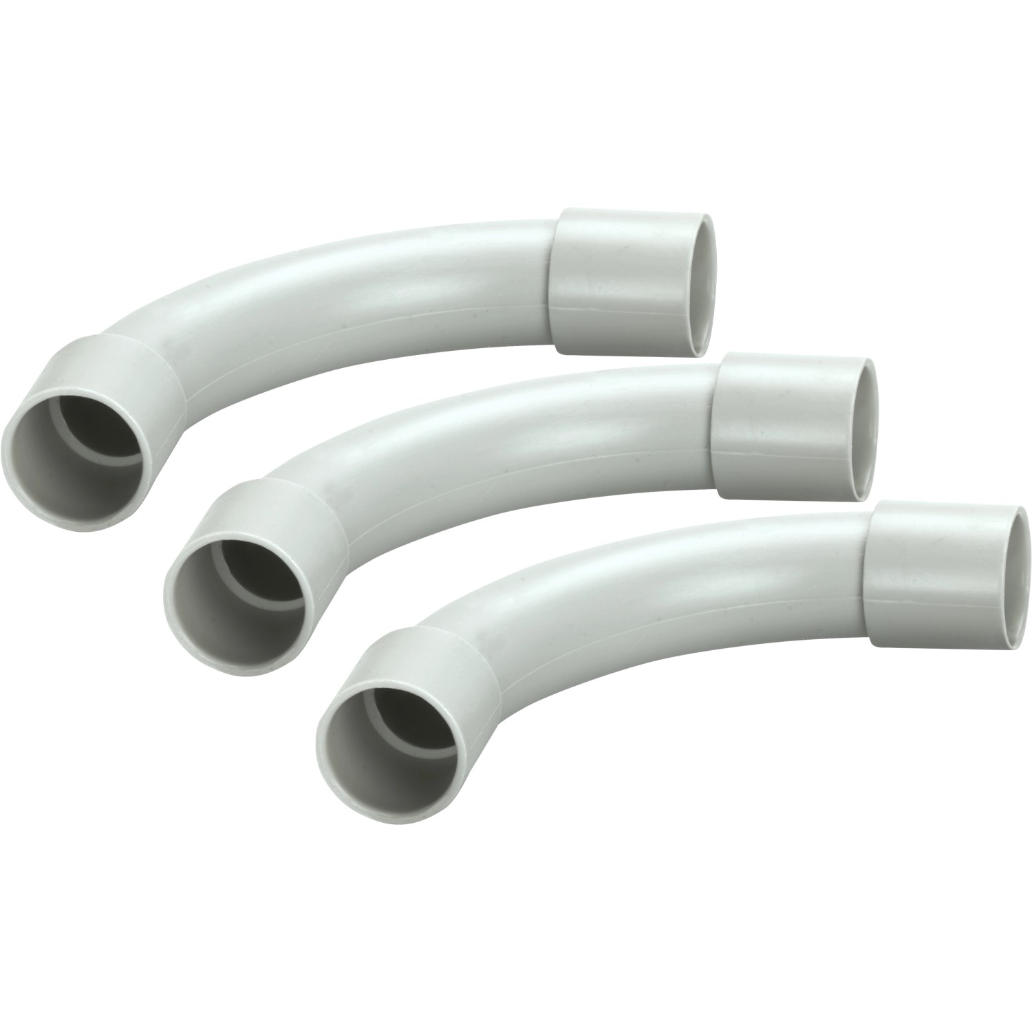 Izolační koleno EN 20 šedé, 3 ks