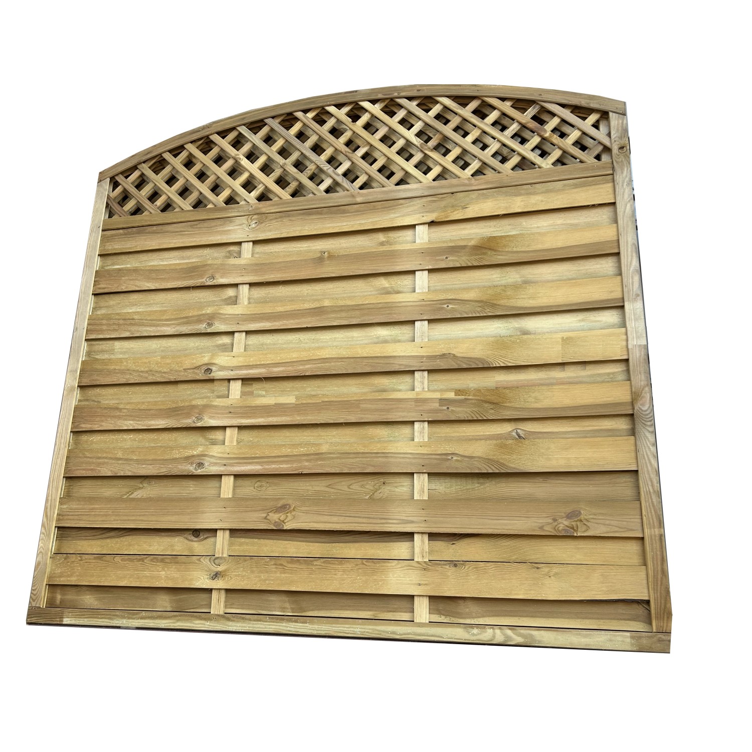 Prvek protipohledového plotu Kassel tlakově impregnovaný 180 x 180/150 cm