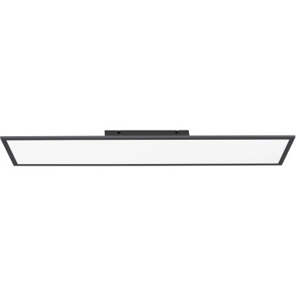 JUST LIGHT. LED panel FLAT 30 W, 1800 lm, 2700-5000 K černý 5,3 x 100 x 25 cm