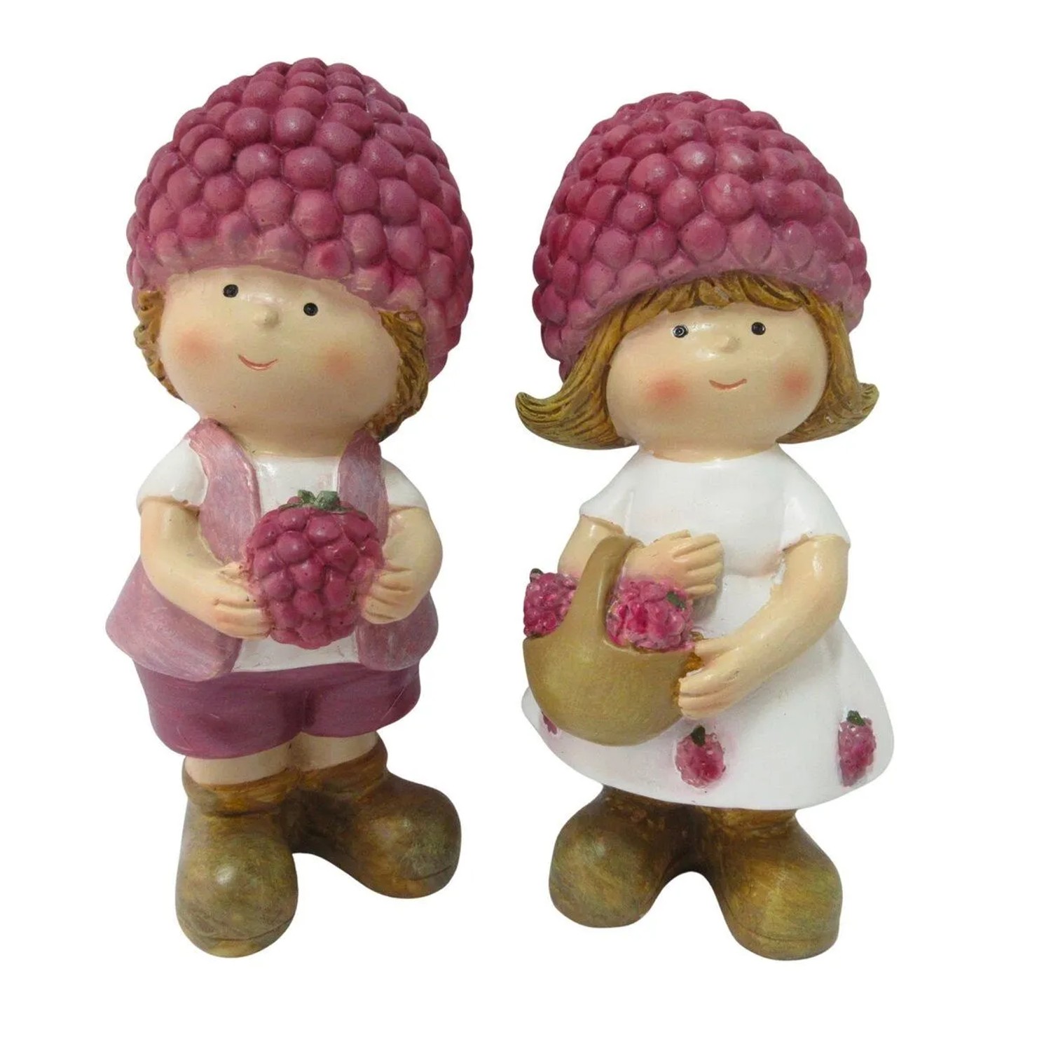 Boltze Dekorativní figurka dívky s ovocem Rubus, různé druhy, 1 ks