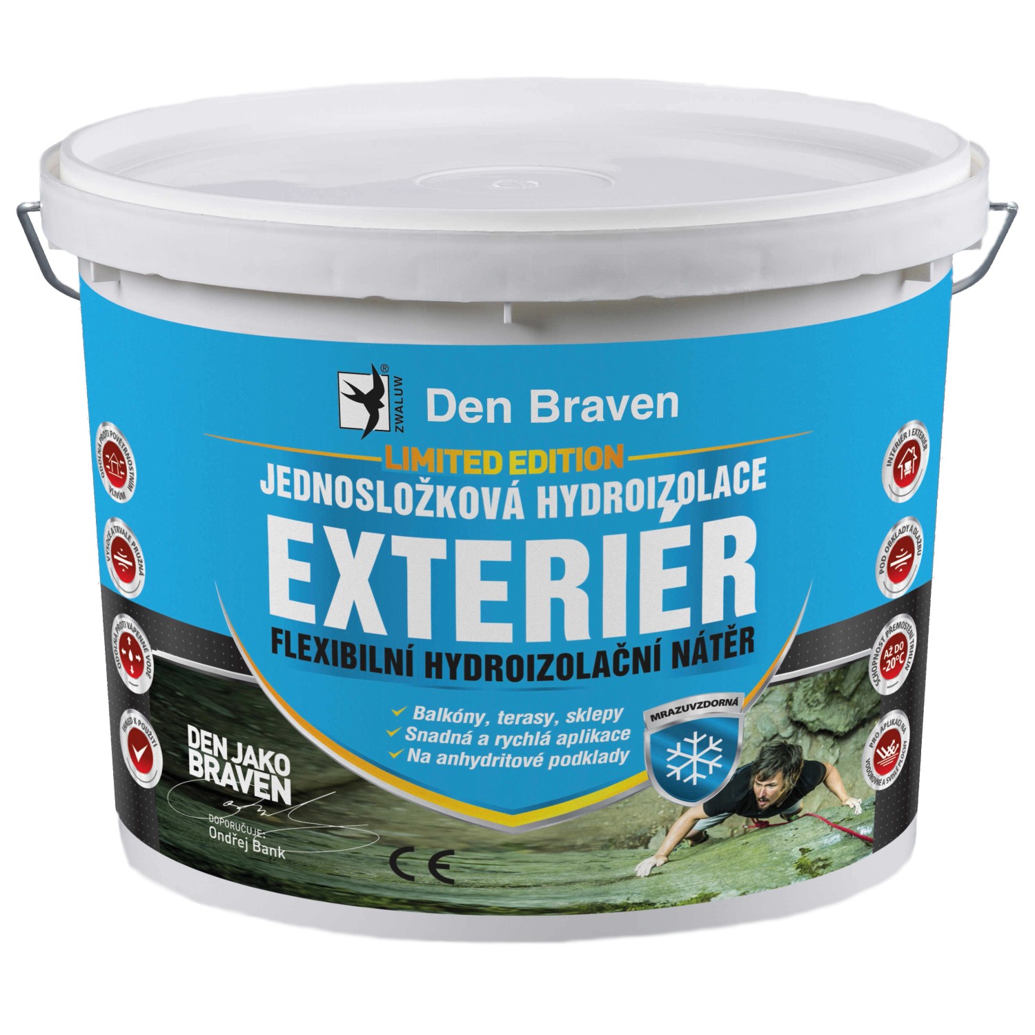 Den Braven Jednosložková hydroizolace EXTERIÉR 5 kg