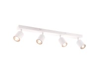 Brilliant LED bodové svítidlo Taio bílé 4xGU10 4,8W 350lm 3000K 13 x 6 x 69,5 cm