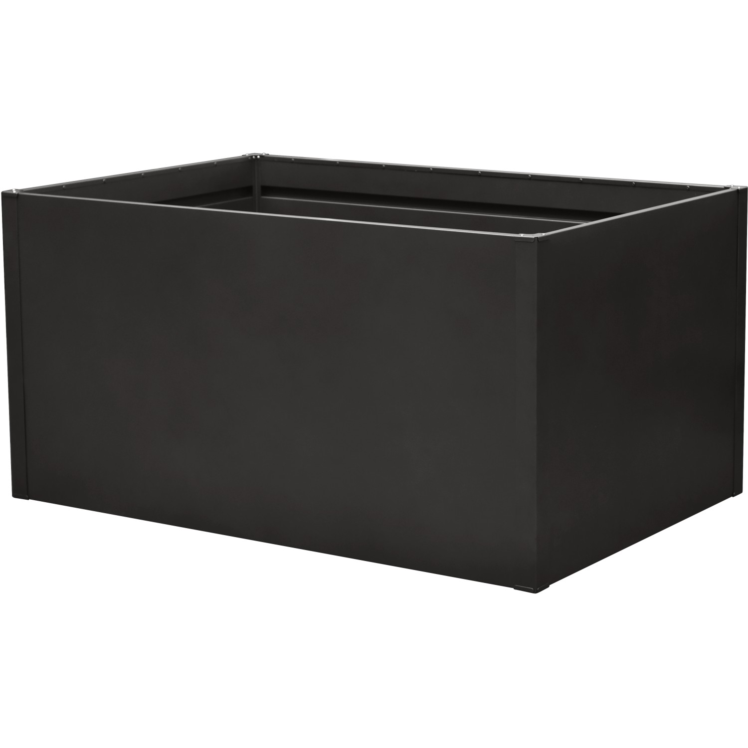 Floraworld Vyvýšený záhon Twin-Wall M, metalická tmavě šedá, 150 x 75 x 76 cm