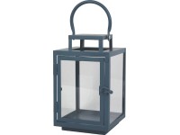 Lucerna kovová modrá Lucerna kovová modrá