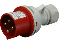 SEZ Vidlice průmyslová 400V, 16A, 4-pól, IP44