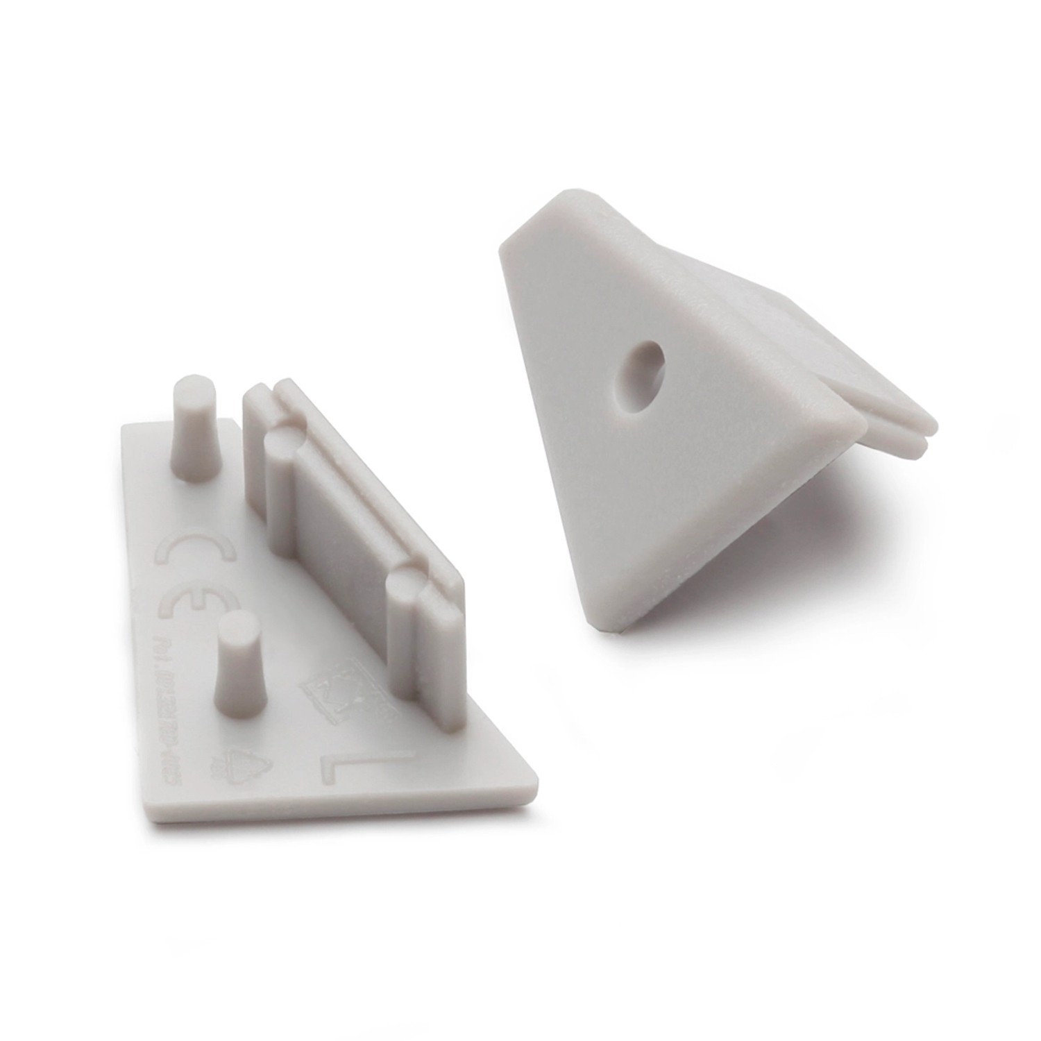 FK Technics Krytka profilu FKU60 šedá, 2 ks