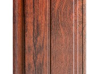 Budmat Plechová plotovka Spazio rovná ořech 9 x 115 x 1000 mm