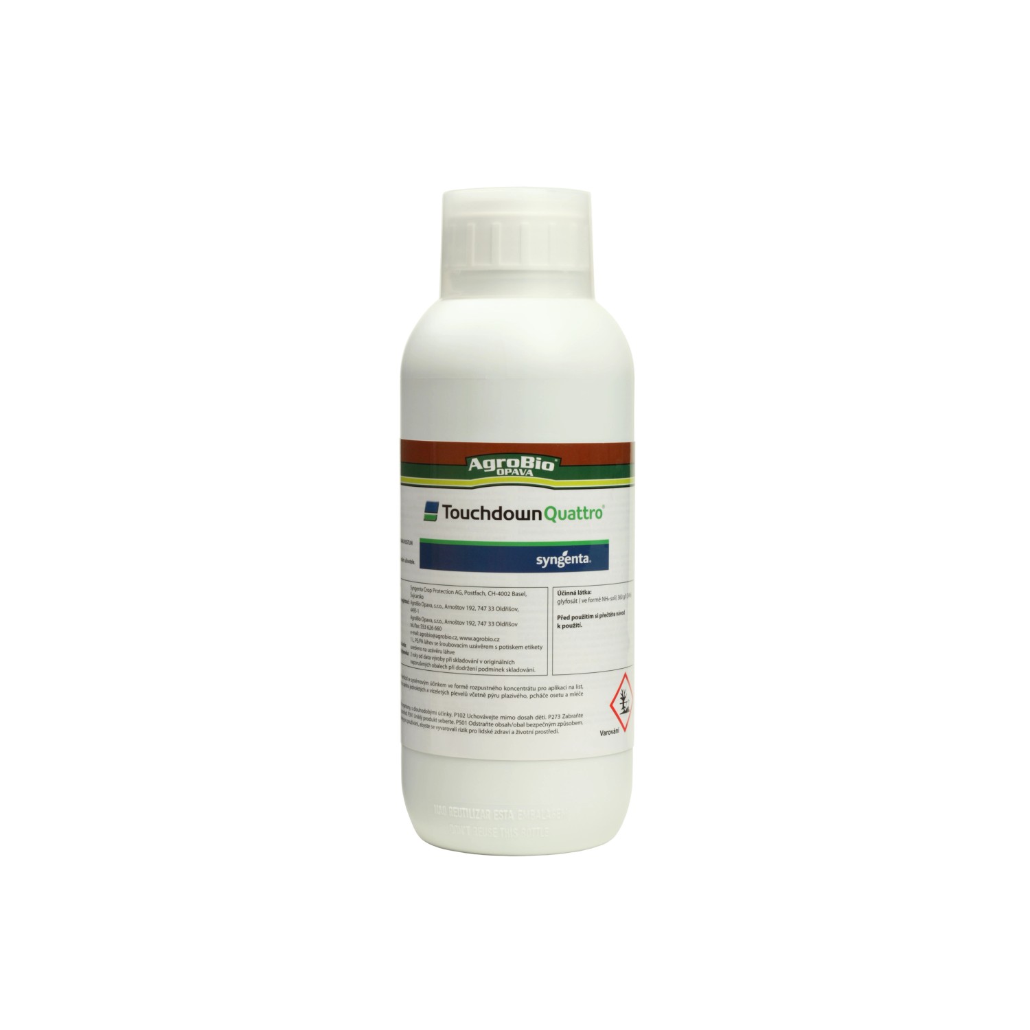 AgroBio Opava Herbicid na plevel TOUCHDOWN QUATTRO 1000 ml