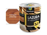 Primalex Lazura a napouštědlo 3v1 mahagon americký 0,75 l