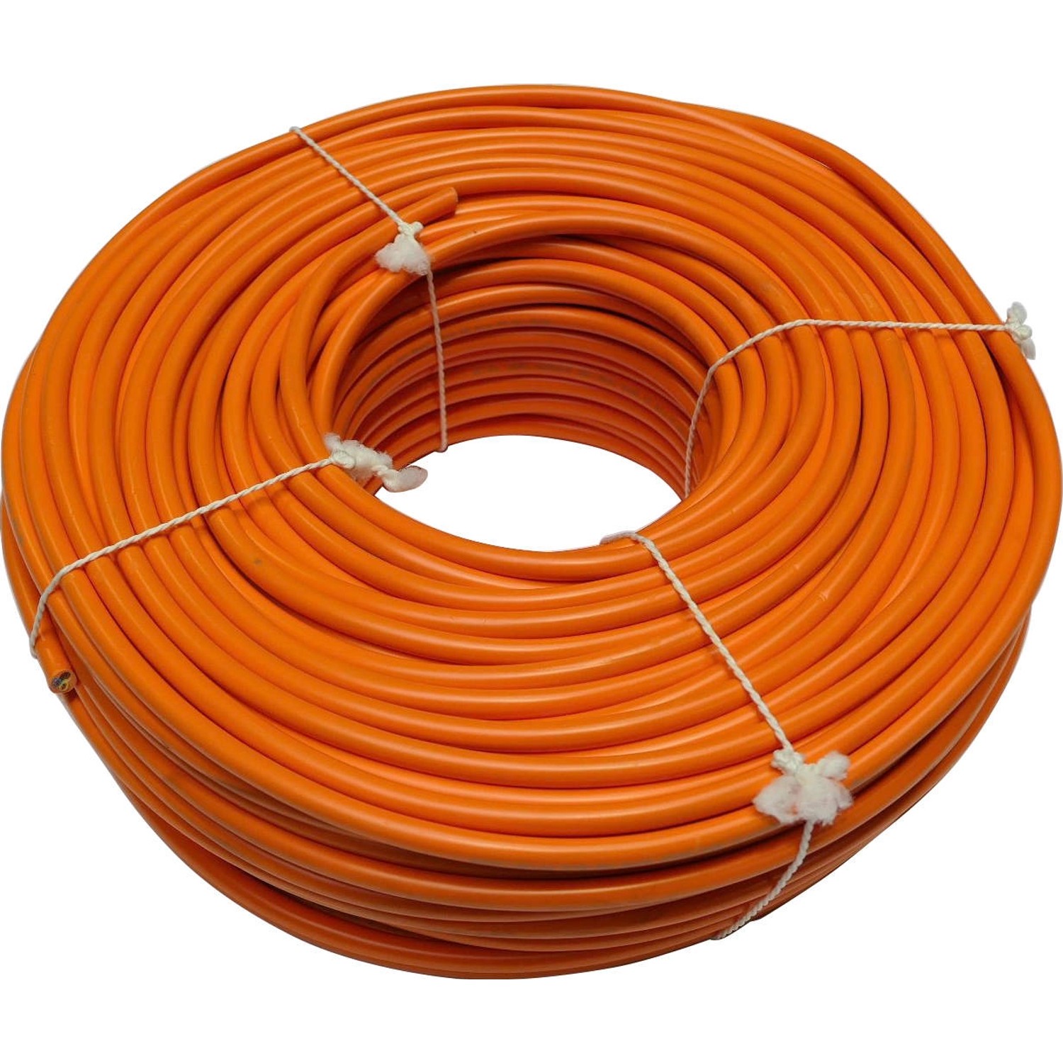 Silový kabel H05VV-F 3Gx1,5 mm, oranžová - metráž