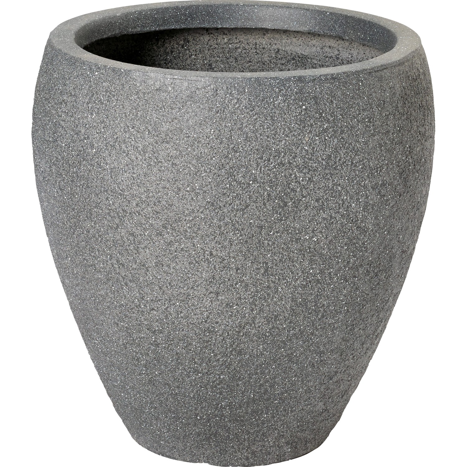 OBI Květináč Lavalle antracitový, pr. 30 cm