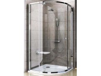 RAVAK sprchový kout čtvrtkruhový Pivot PSKK3-90 bright alu / transparent