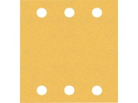 Bosch Brusný papír Expert C470 P120, 6 otvorů, 115 x 107 mm, 10 ks