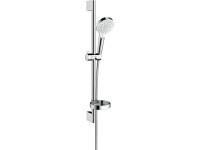 Hansgrohe Sprchový set Crometta Vario se sprchovou tyčí 65 cm a miskou, chrom