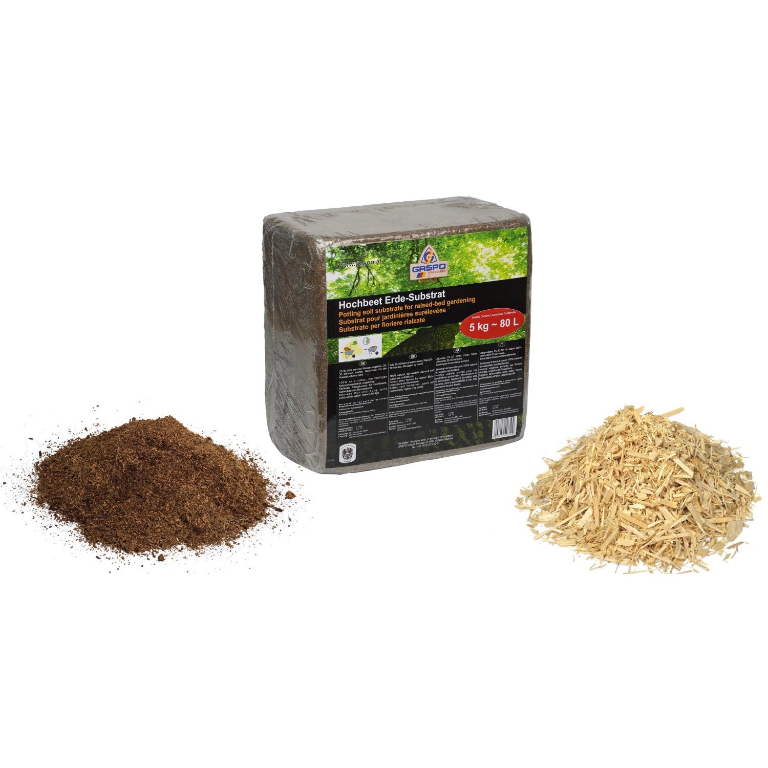 Gaspo Plnicí sada pro vyvýšené záhony, 450 l