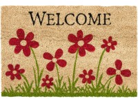 ASTRA Collection Rohožka Coco Style květinová louka přírodní 40 cm x 60 cm