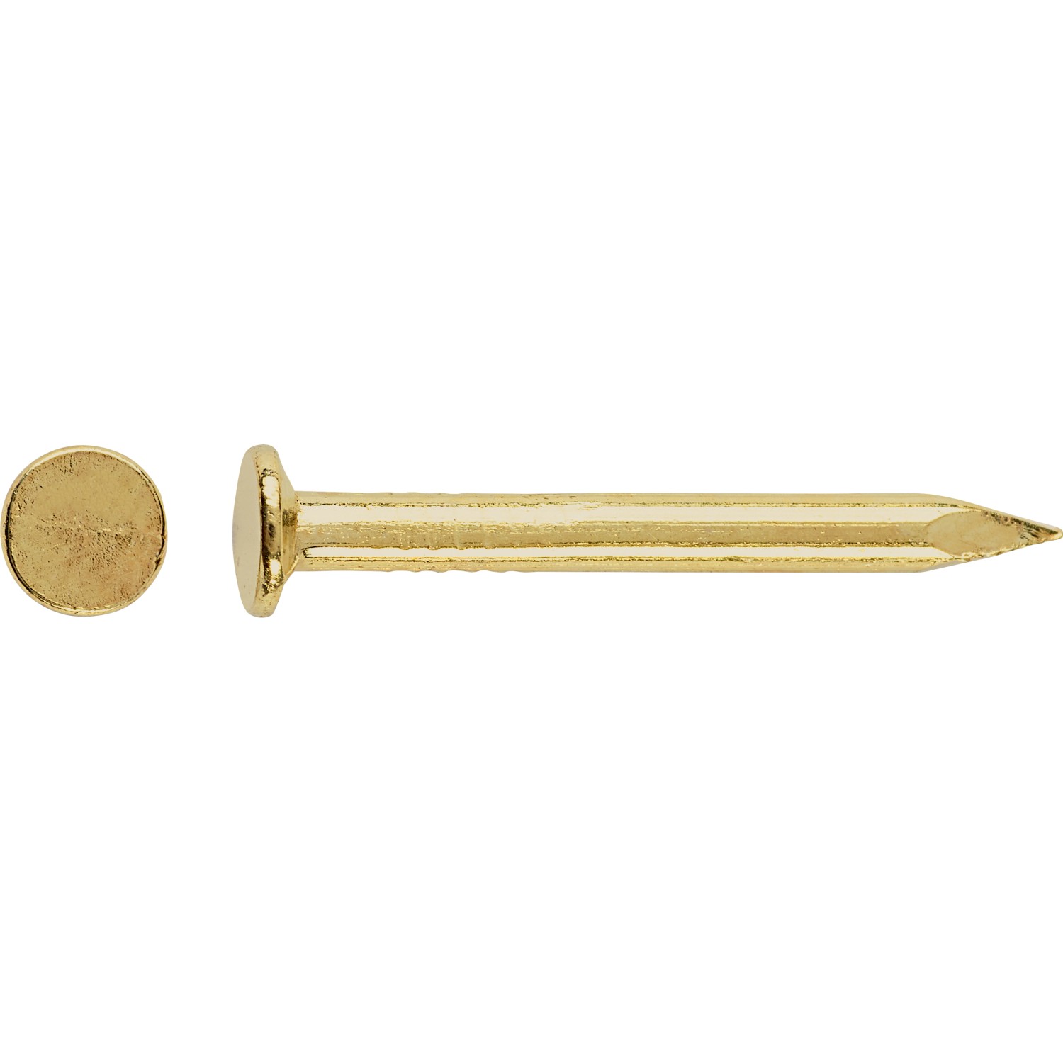 LUX Čalounický hřebík průměr 2 mm x 20 mm pomosazený, 100 ks