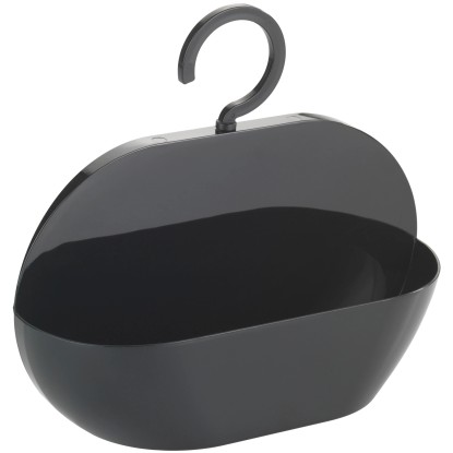 Wenko Odkládací koš do sprchy Cocktail černý