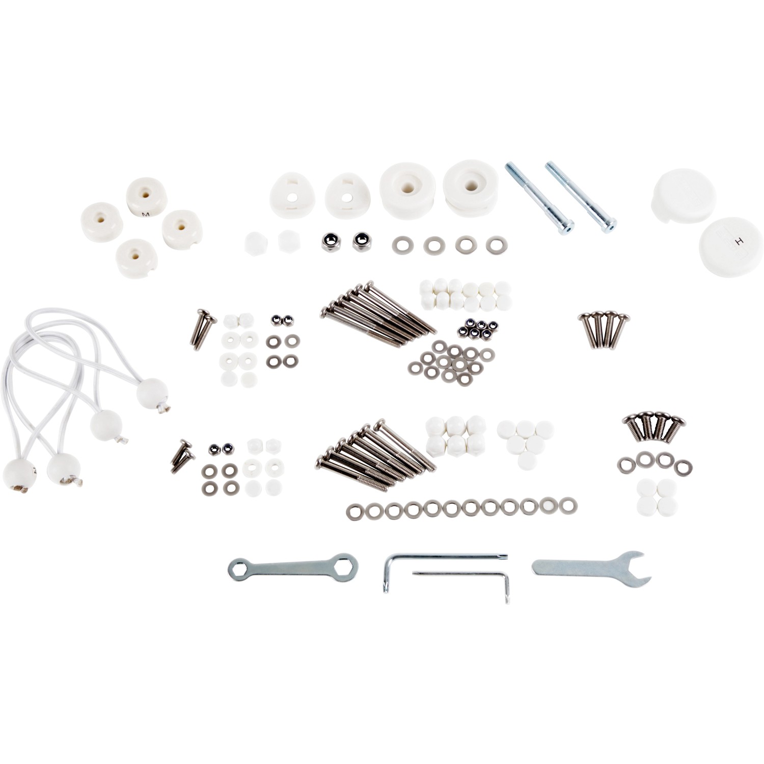 Montážní sada pro hollywoodskou houpačku Longview bílou