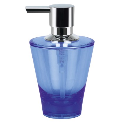 Spirella Dávkovač mýdla Max Light Acrylic Navy