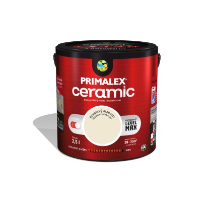 PRIMALEX Vnitřní malířský nátěr Ceramic Egyptský alabastr 2,5 l